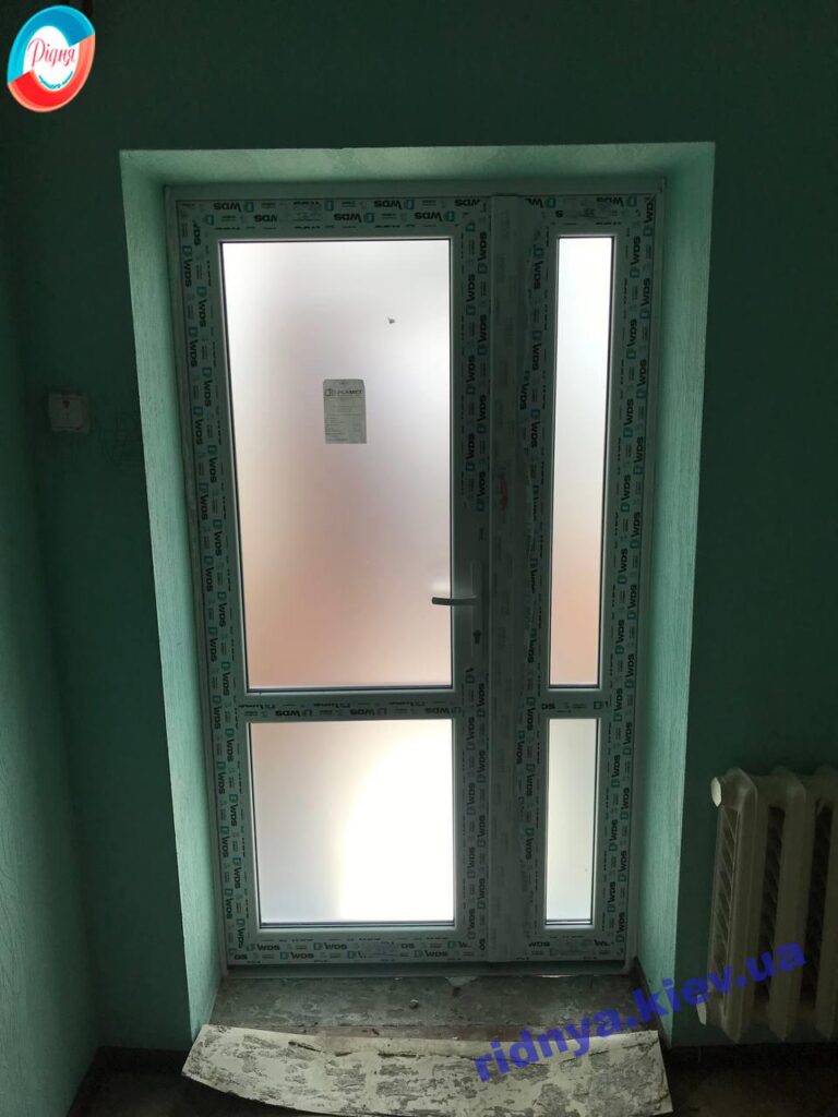 Металопластиковые двери Глеваха фото раоботы ™RIDNYA